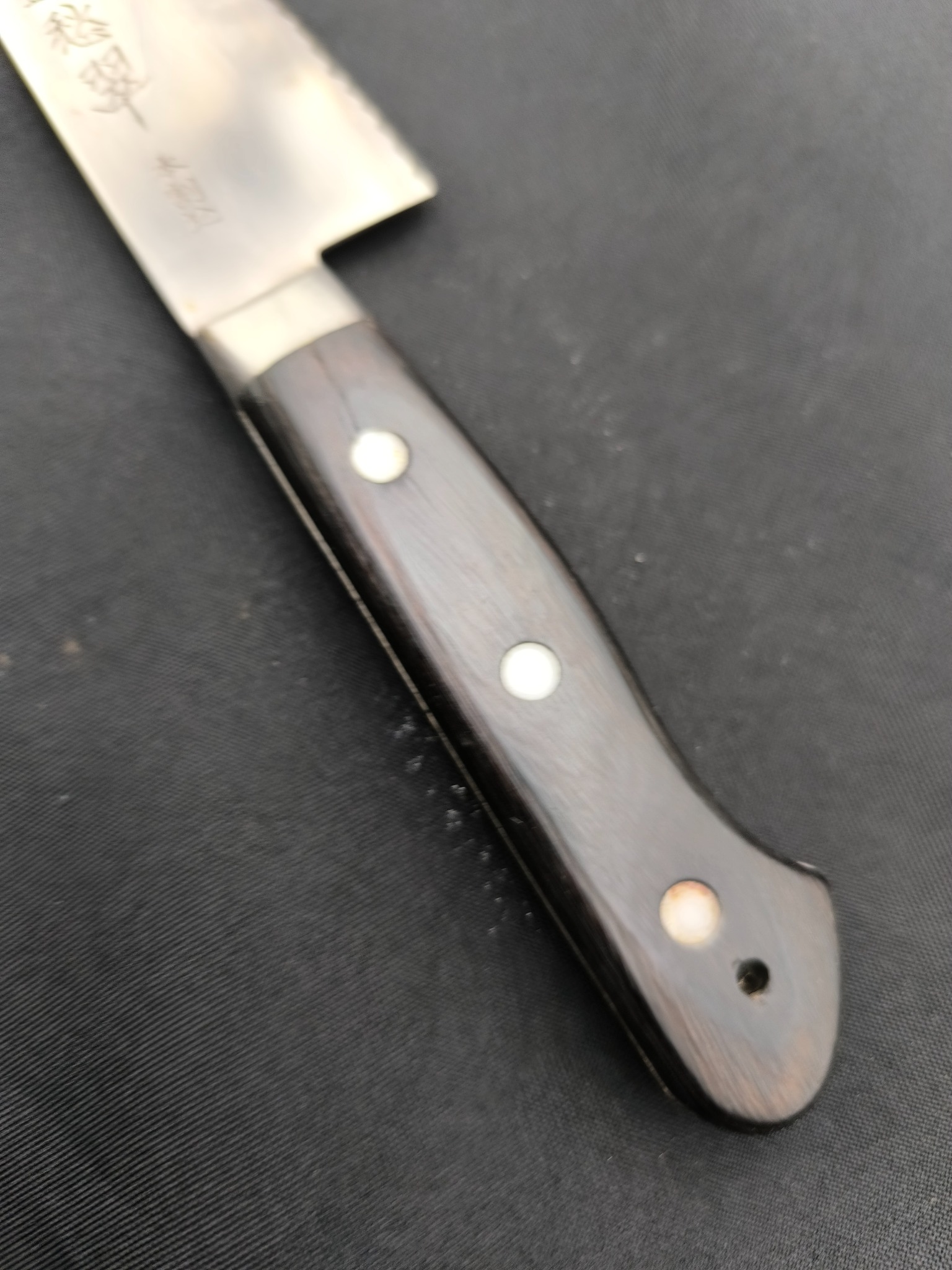 Santoku 165 mm — Shūsui — prawdopodobny odczyt (SHOW004) — zdjęcie 2
