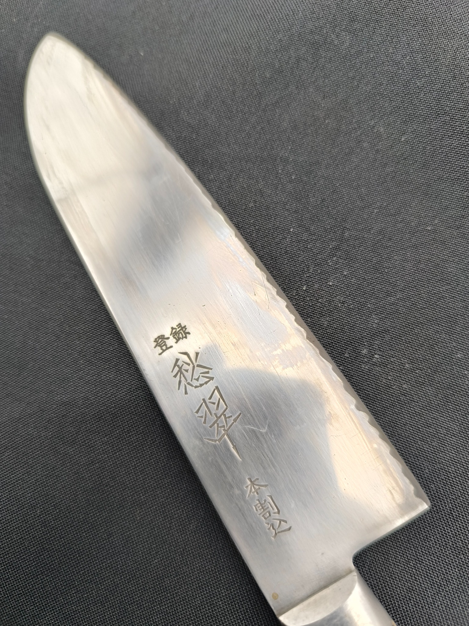 Santoku 165 mm — Shūsui — prawdopodobny odczyt (SHOW004) — zdjęcie 3