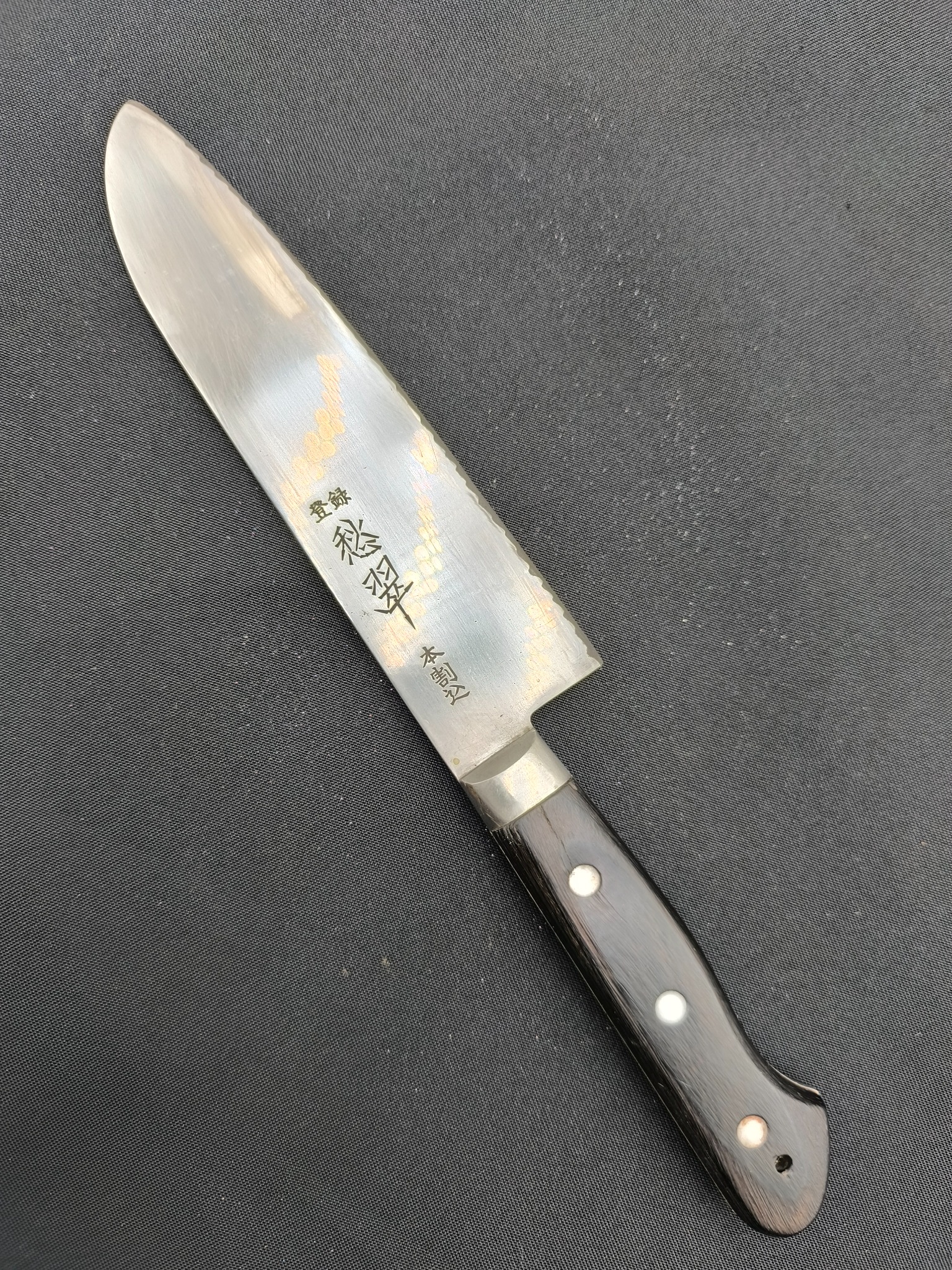 Santoku 165 mm — Shūsui — prawdopodobny odczyt (SHOW004) — zdjęcie 4