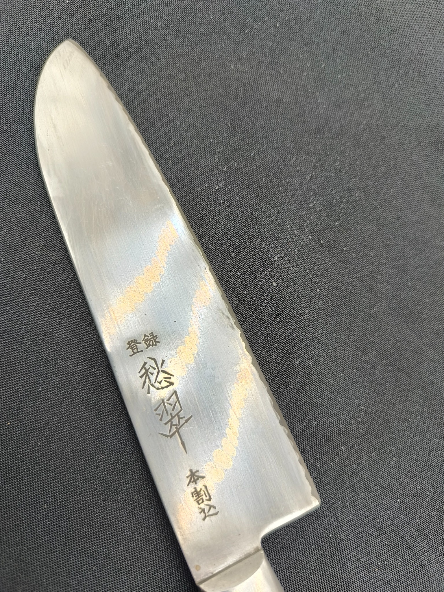 Santoku 165 mm — Shūsui — prawdopodobny odczyt (SHOW004) — zdjęcie 6