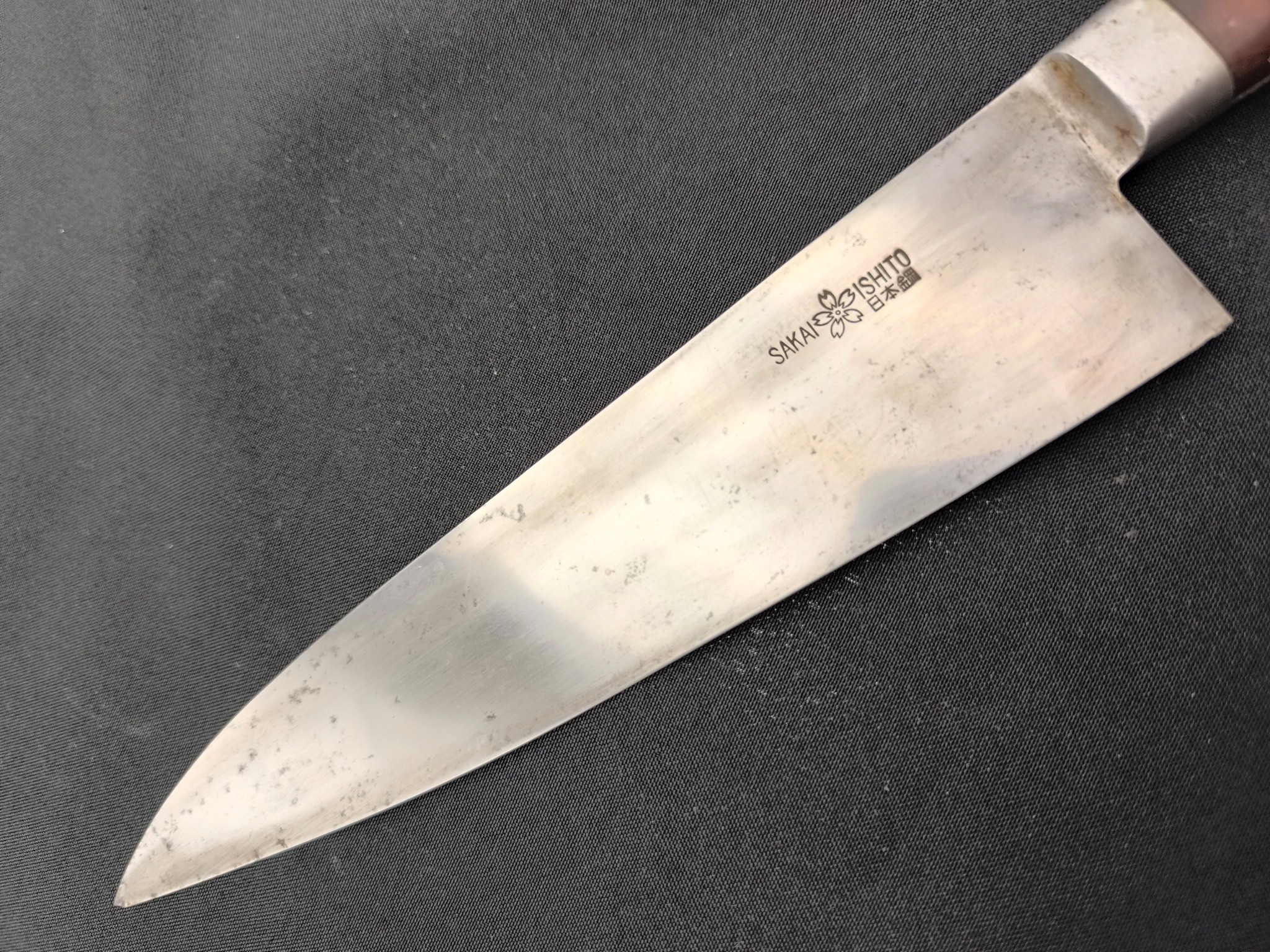 Gyuto 240 mm — Sakai Ishito 桜印 (SHOW005) — zdjęcie 3