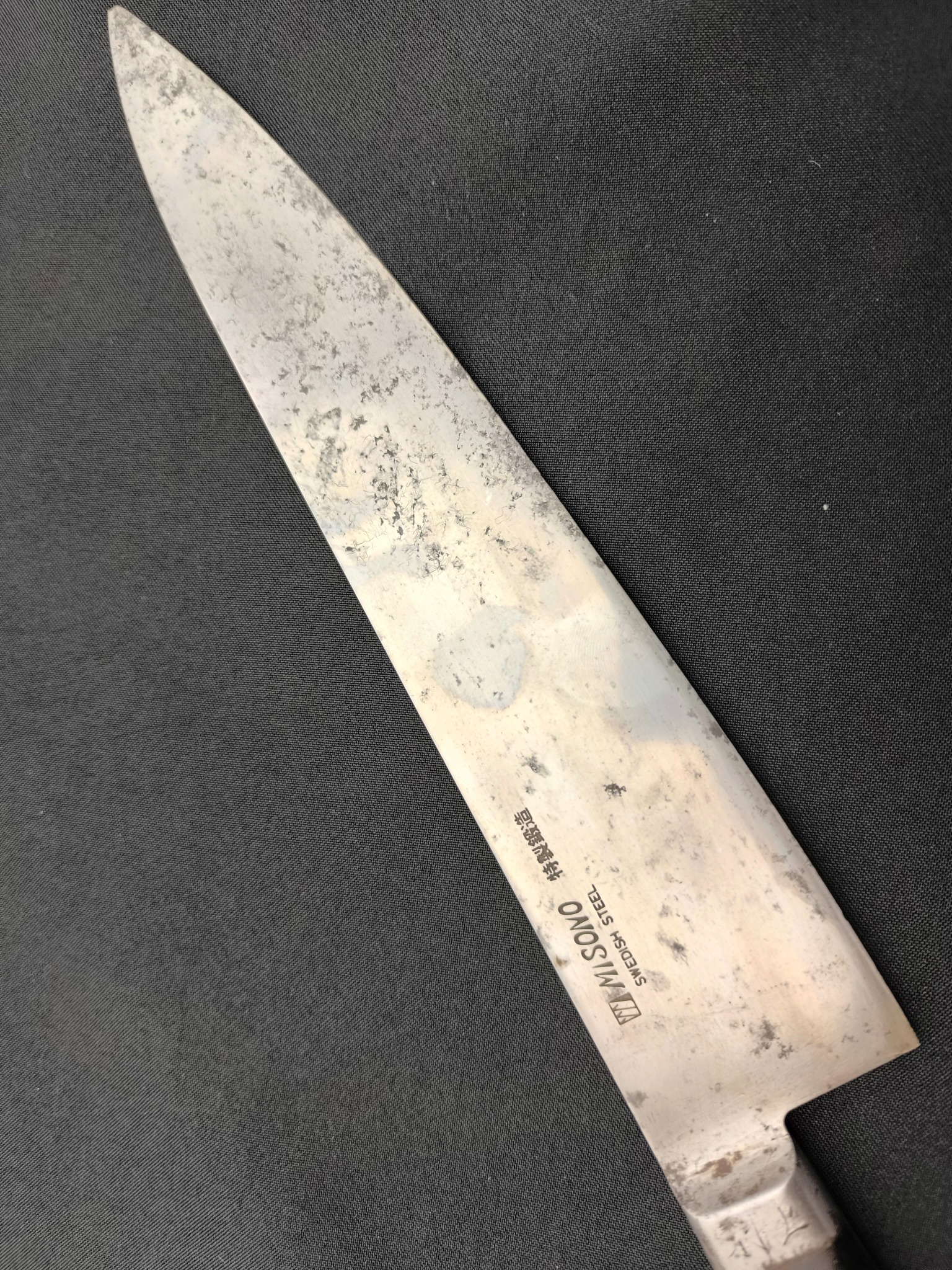Gyuto 300 mm — Misono Swedish Steel (SHOW009) — zdjęcie 3