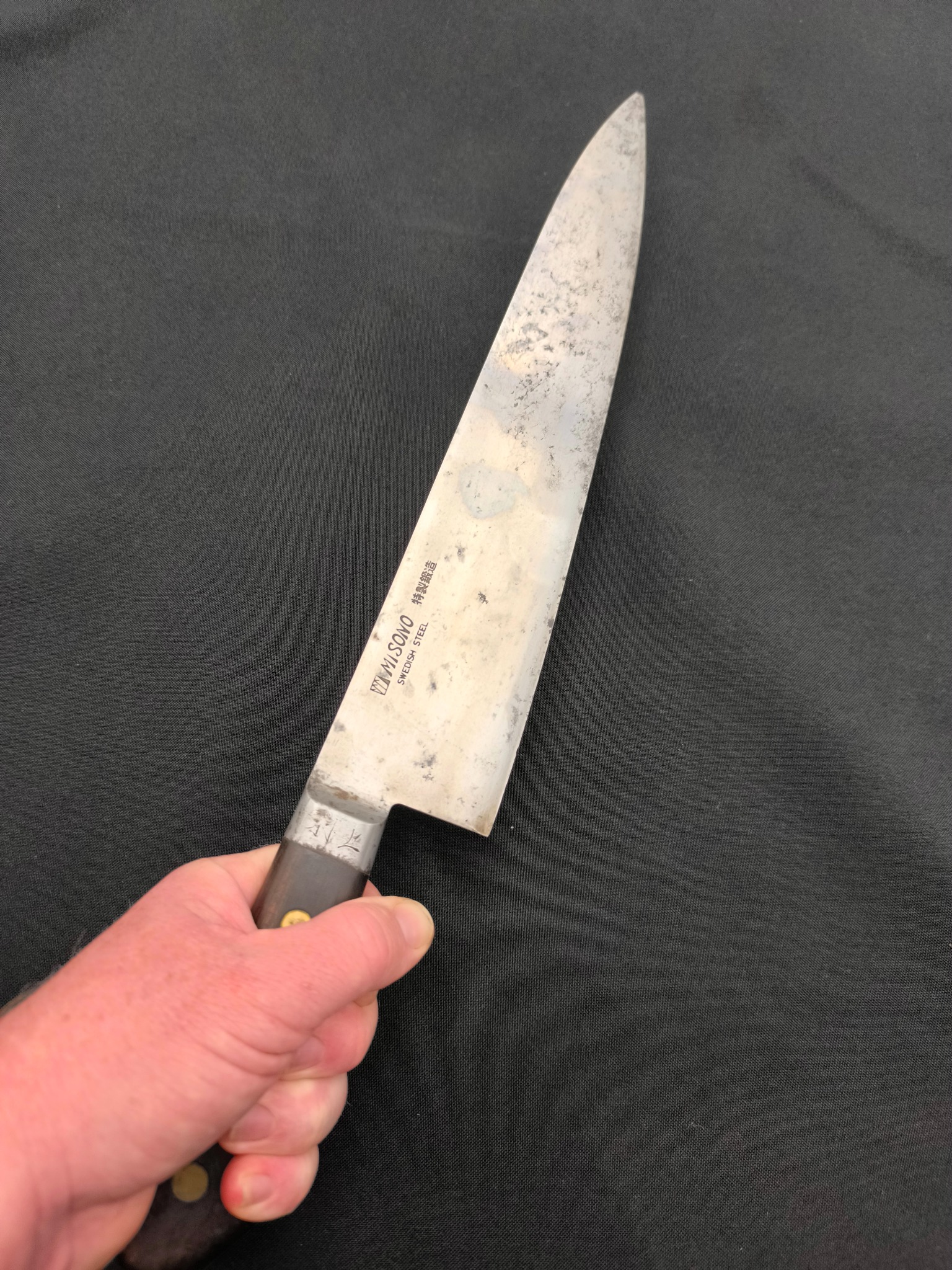 Gyuto 300 mm — Misono Swedish Steel (SHOW009) — zdjęcie 8